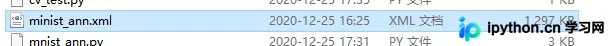 Python OpenCV利用ANN神经网络实现手写数字识别