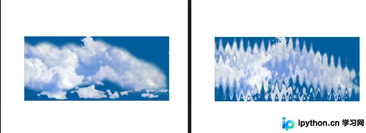 Python 实现 Photoshop 风格波浪滤镜特效