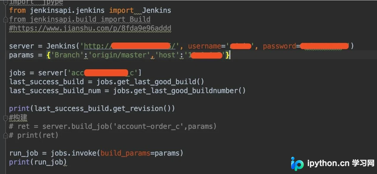 Python调用Jenkins接口:模块安装与403错误排查