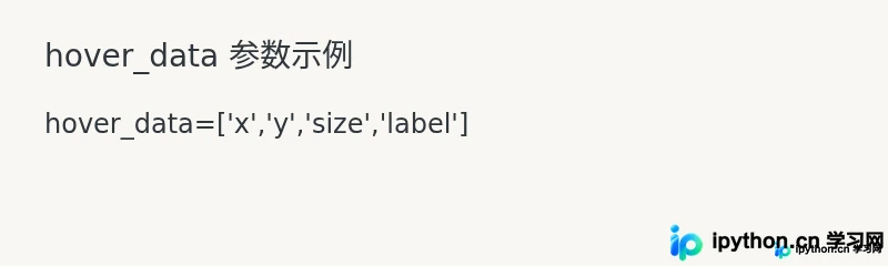 Python Plotly实现交互式气泡图：鼠标悬停显示数据的完整代码