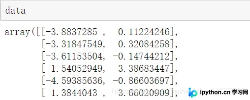 sklearn中make_blobs的用法详情