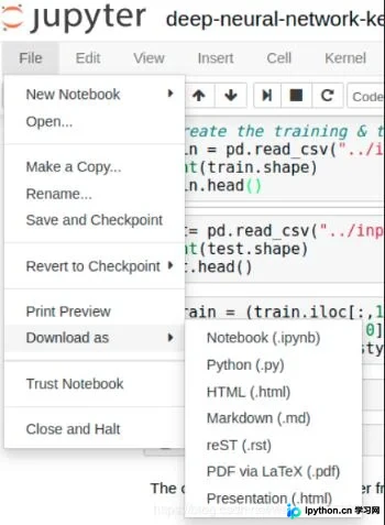 Jupyter Notebook文件导出与.ipynb调用.py模块详解
