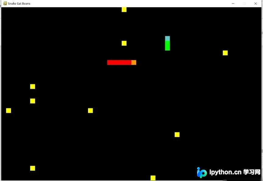Python实现双人对战贪吃蛇游戏完整代码解析