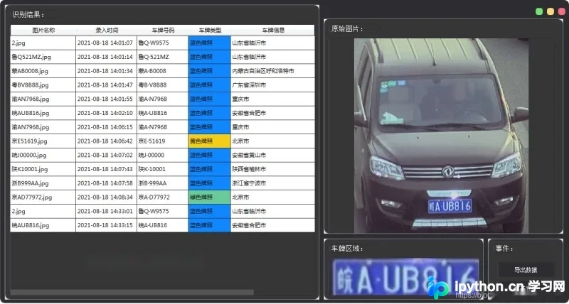 Python PyQt5实战：构建车牌自动识别系统