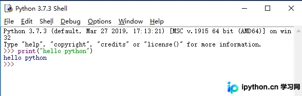 Python自带IDE IDLE 打开与使用方法详解