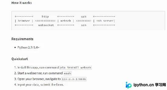 使用Python webssh模块实现Web端SSH远程管理