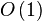 O\left( 1 \right)