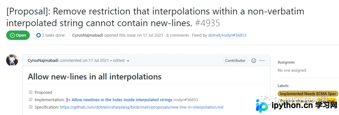 C# 11新特性详解：插值字符串换行、列表模式与参数空值检查