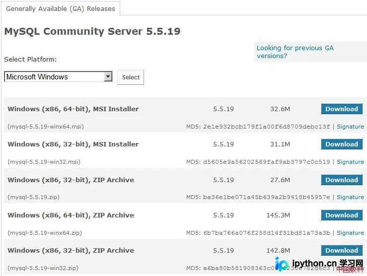 MySQL数据库各个版本之间的区别