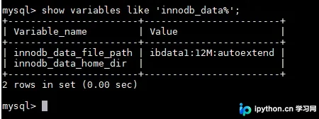 MySQL ibdata1文件过大解决方法：开启独立表空间