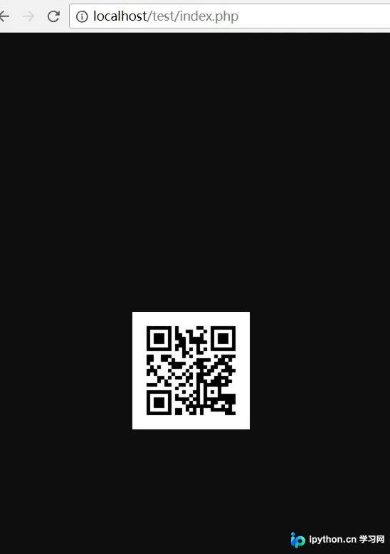 使用PHP QR Code库生成二维码并实现扫码访问