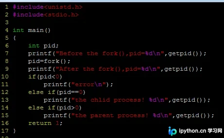 Linux C语言中fork()函数原理与执行流程详解