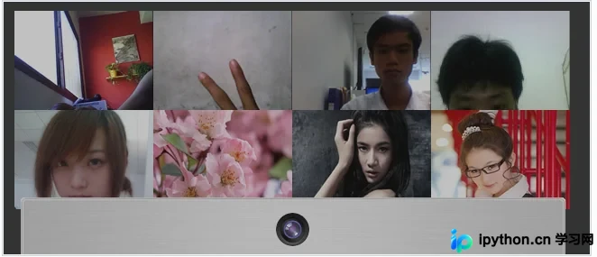 基于jQuery与PHP实现在线拍照、上传及浏览相册