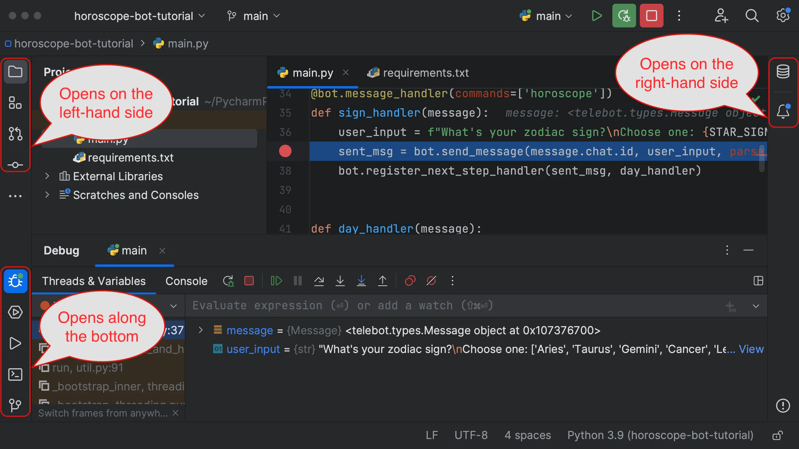 PyCharm Community 界面截图 3