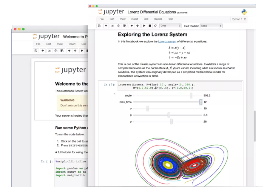 JupyterLab 界面截图 2