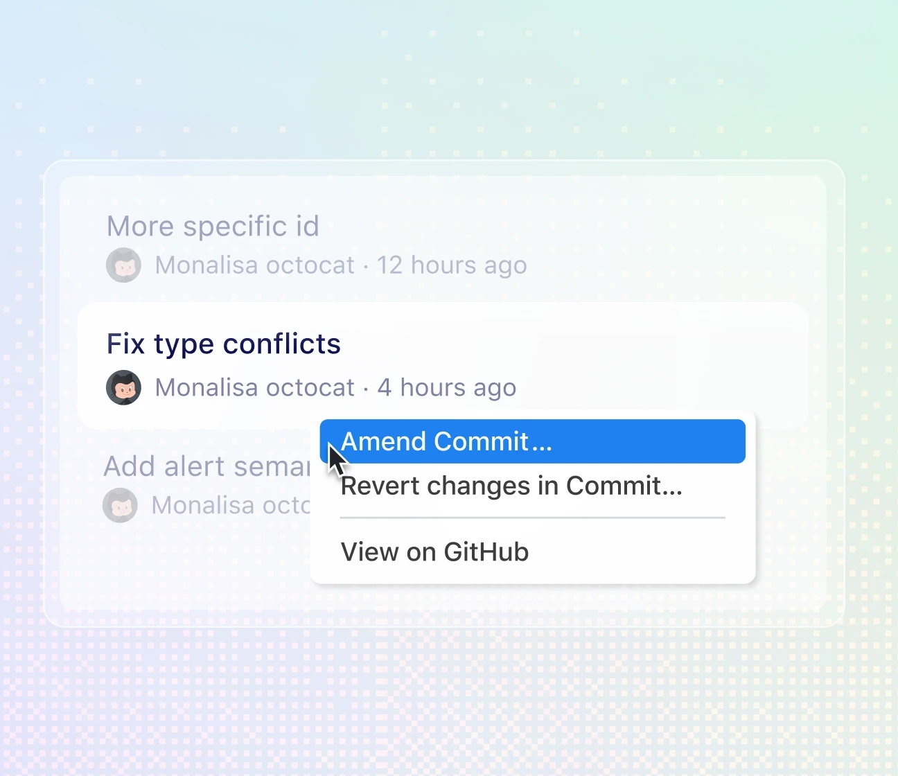 GitHub Desktop 界面截图 2