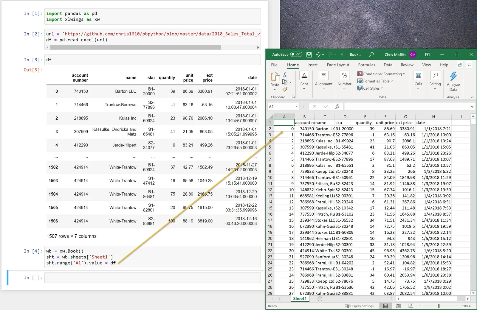展示Python自动批量处理Excel表格、文件夹中的多个文件或数据报表的真实操作界面与处理结果。