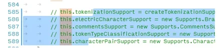 展示VSCode选中多行Python代码并执行Toggle Block Comment的真实界面，同时体现代码注释前后的对比。