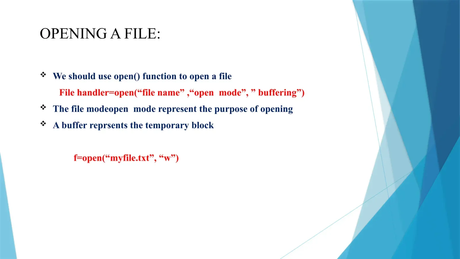 展示真实Python代码或交互式终端中open()的buffering参数配置，以及文件对象缓冲相关属性或运行结果。