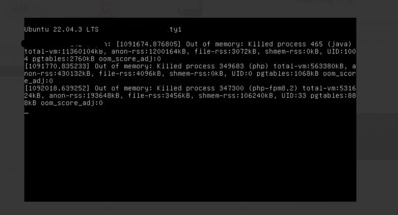 该节需要什么真实配图:Linux内存压力监控、vmstat输出以及systemd journal中的OOM Killer日志真实截图。
