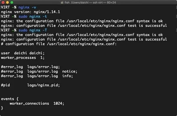 需要一张真实终端截图,展示nginx -t成功输出或典型动态模块加载报错及排查信息。