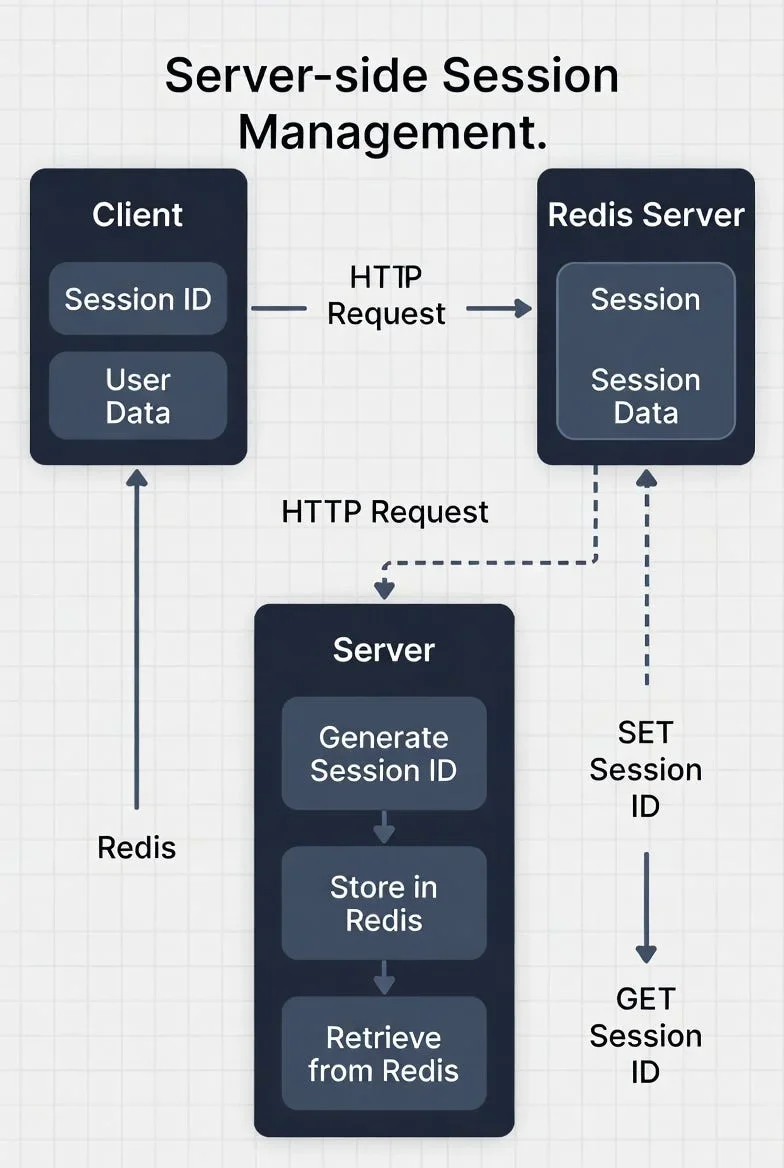 该节需要一张真实的 PHP Session 请求链路或 Redis Session 架构示意配图