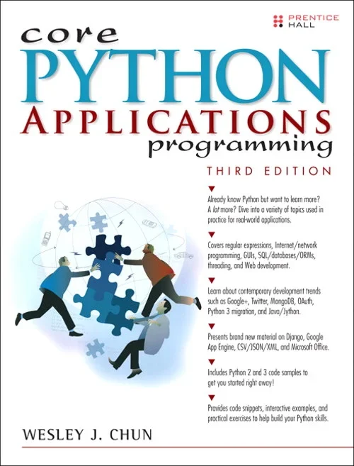展示两本书并列、旁边配合Python学习路线或“基础→应用→现代实践”的阅读组合示意