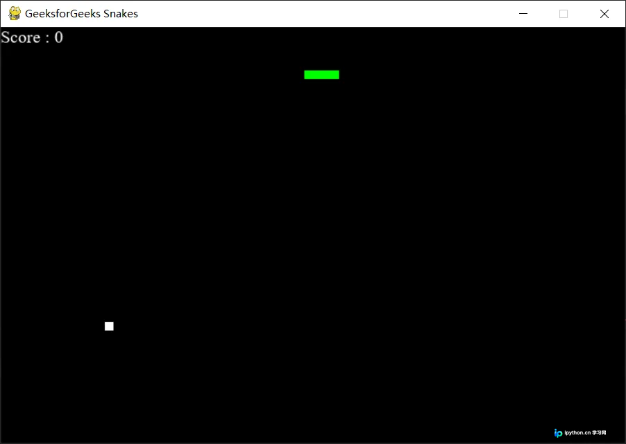 Python基于Pygame实现简易贪吃蛇游戏：功能优化与变速机制