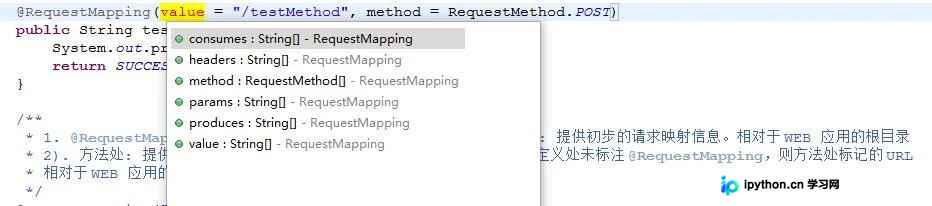 Spring MVC @RequestMapping 注解参数详解与实战