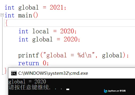 C语言变量详解：作用域、生命周期与static修饰符